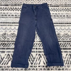 Blue Carhartt Work Pants